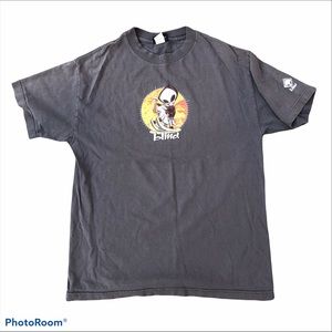 Blind skate board tee shirt vintage grey